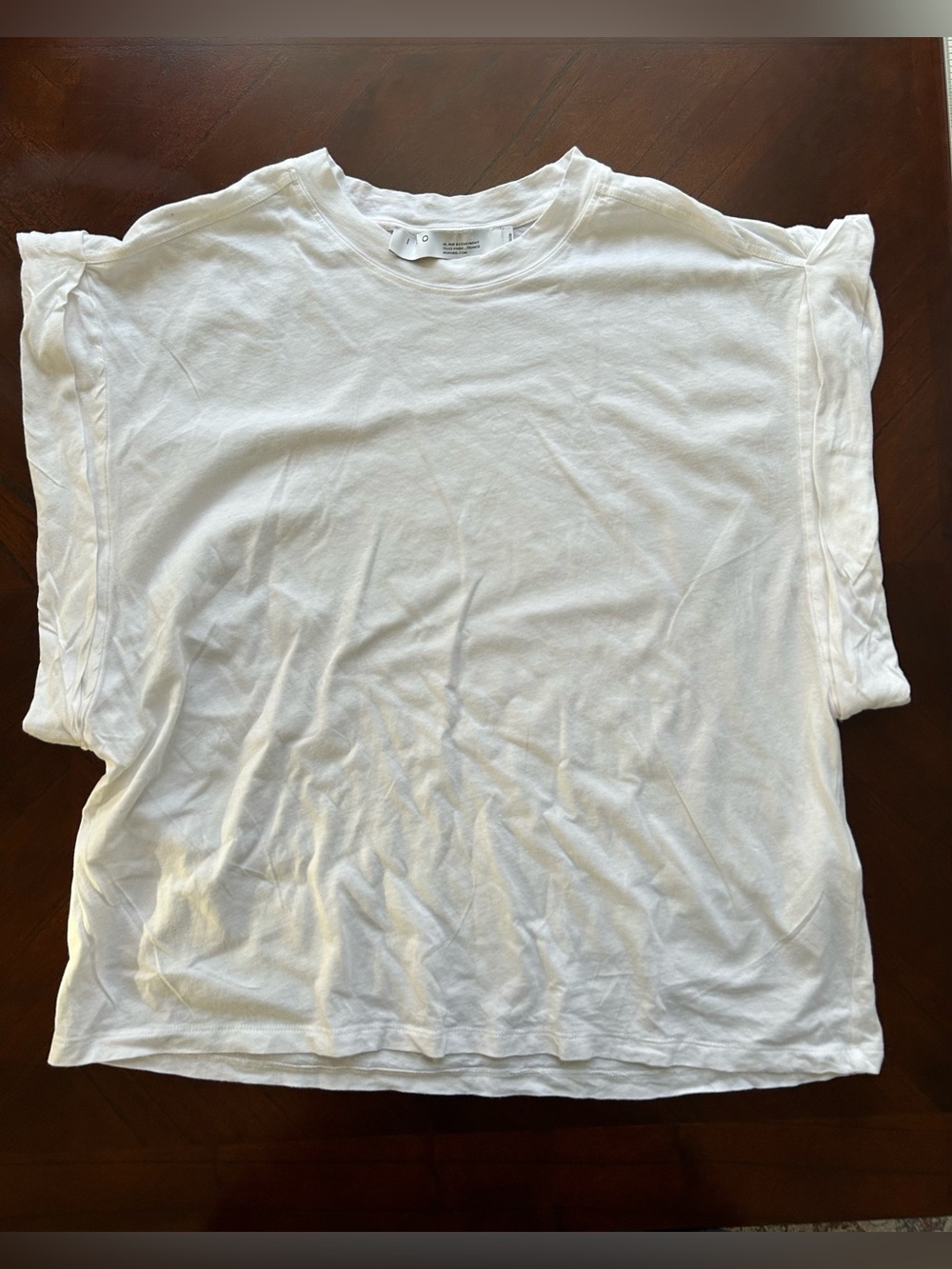 IRO White Short Sleeve Crewneck Tee size M